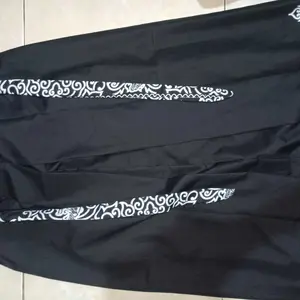 Sarung Tali Saku Dewasa Pria Muslim Nyaman Motif Hitam Bahan Katun Polimicro Premium Full Desain Modern Size Jumbo Praktis Dilengkapi Saku