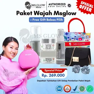 MSGLOW - SEMUA SERIES PAKET WAJAH  BEBAS PILIH