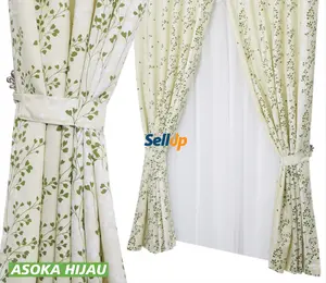 Gorden Plisket Jendela Maupun Pintu Model Cantolan Kawat S Ukuran T100cm -225cm