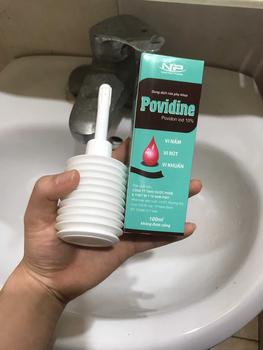 Product Review of ✔ Dung dịch rửa phụ khoa Povidine sát khuẩn ph.òng v.iê.m nh.iễ.m phụ khoa chai 100ml from M**è 3