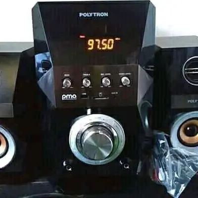 SPEAKER PMA 9502 BLUETOOTH KAROKE POLYTRON Wireless Led Bass 1