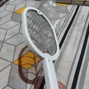 Raket Nyamuk Listrik 2 in 1 Rechargeable / Raket Nyamuk Isi Ulang / Rechargeable Mosquito Trap