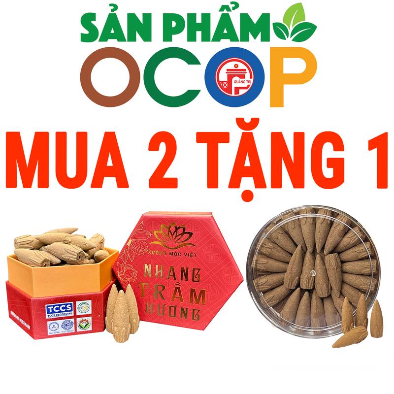  Nhang nụ trầm hương cao cấp sạch Xưởng Mộc Việt chuẩn sản phẩm OCOP ISO xông nhà thơm phòng thơm dịu nhẹ 