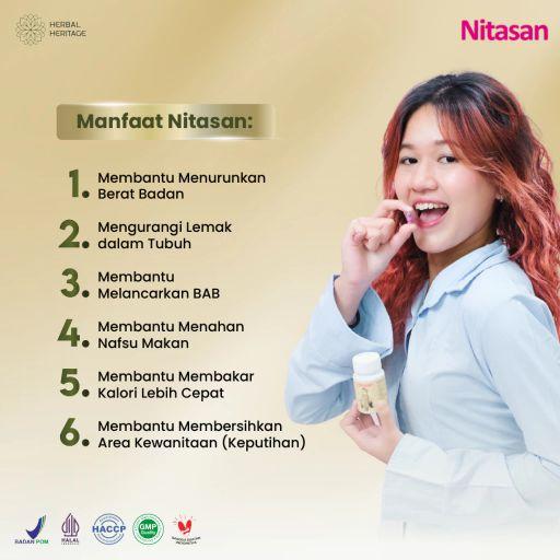 NITASAN Lebih Hemat Isi 50 Pcs - Produk Terbaru