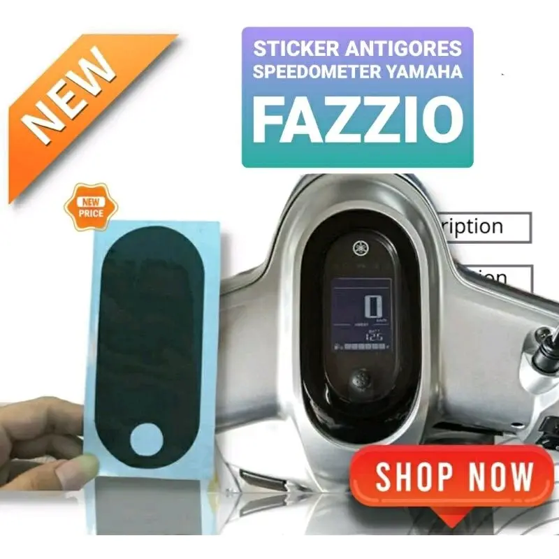 Stiker Antigores Speedometer Fazzio Bahan Maxdecal PPF 1