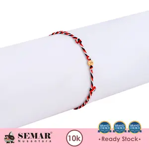 Gelang Emas Tali Tridatu Sweet Ball Gold 10K Semar Nusantara