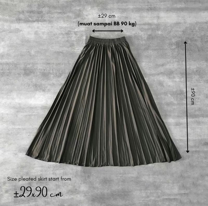 Product Introduction of Pleated Skirt (Rok Plisket Premium) Wanita 0