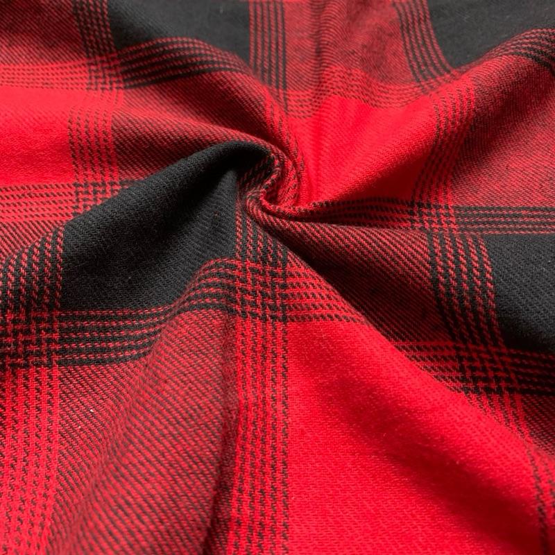Kemeja Flanel Semi Woll Premium Lengan Panjang Model Kekikinian Oversize Hitam Motif Terlaris Unisex Pria 7