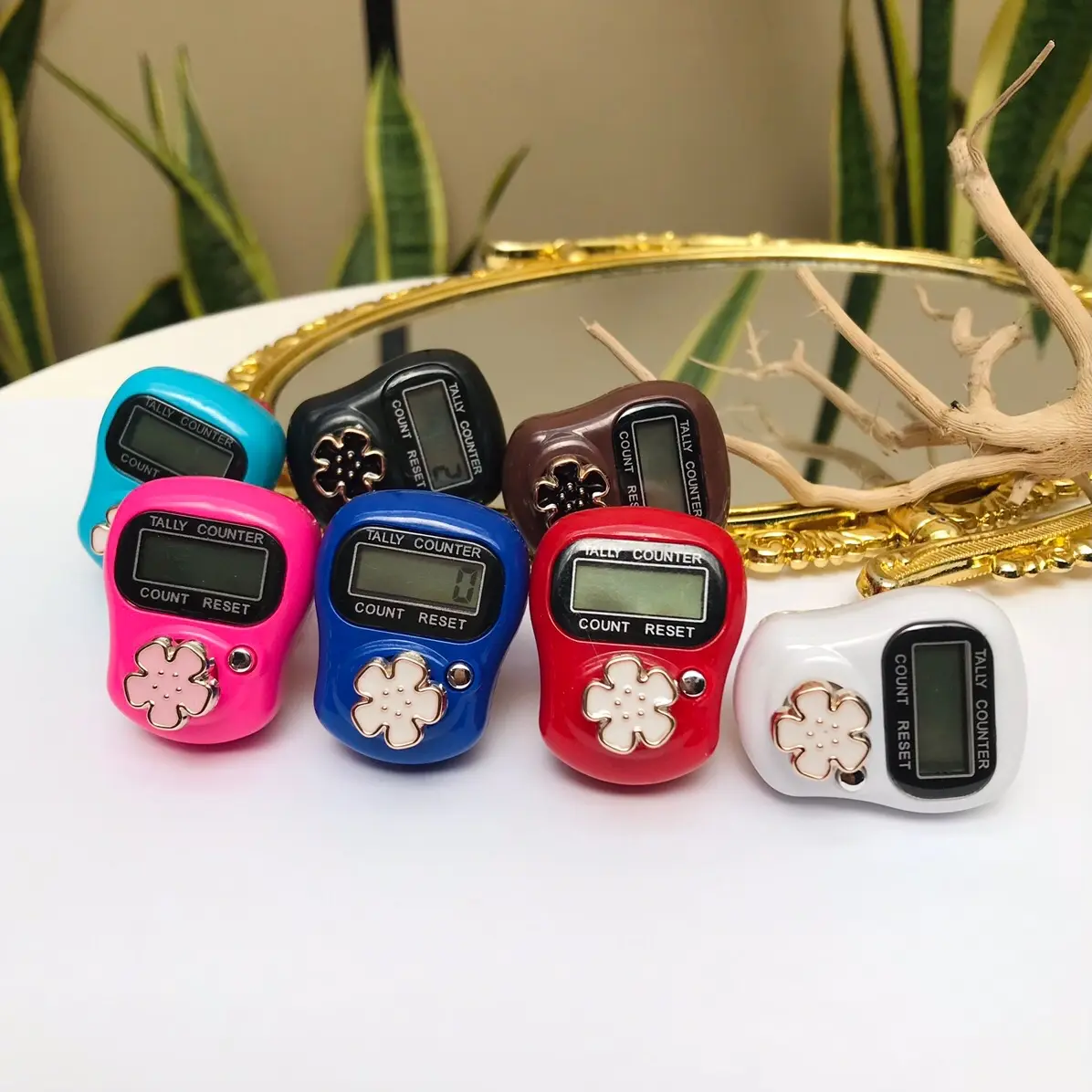 Tasbih basic tombol bunga