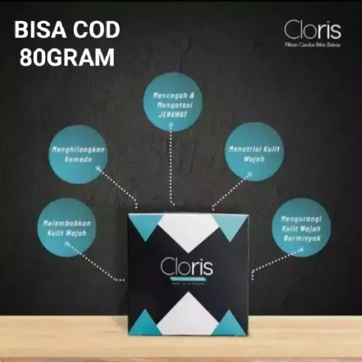 CLORISMEN Soap 80 gram Facial Wash Perawatan Wajah Pria 1
