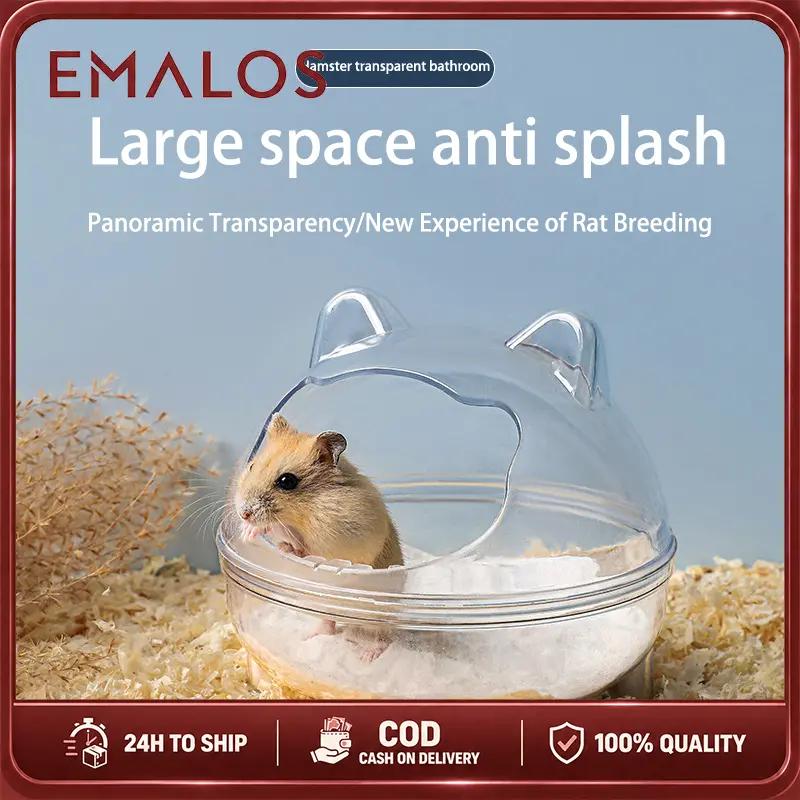 phòng tắm hamster trong suốt cát thú cưng nhỏ lồng tắm lớn khả năng ngăn chặn…