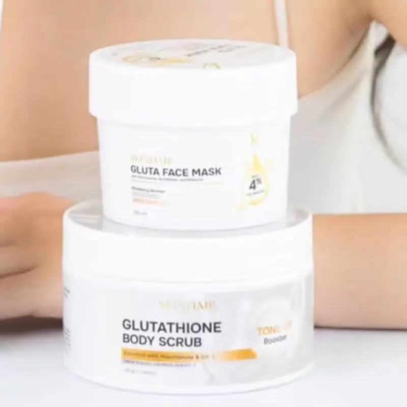 Skinflair Gluta Face Mask 100ml / Skinflair Glutawhite Milky Lotion 150ml / Skinflair  Glutathione Body Scrub / Skinflair Acne Spot Treatment - TikTok Shop  Malaysia