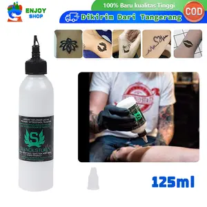 125ml Gel Stencil Tato Premium Tato Transfer Stencil Stuff Tattoo Untuk Transfer Desain Tato Mudah