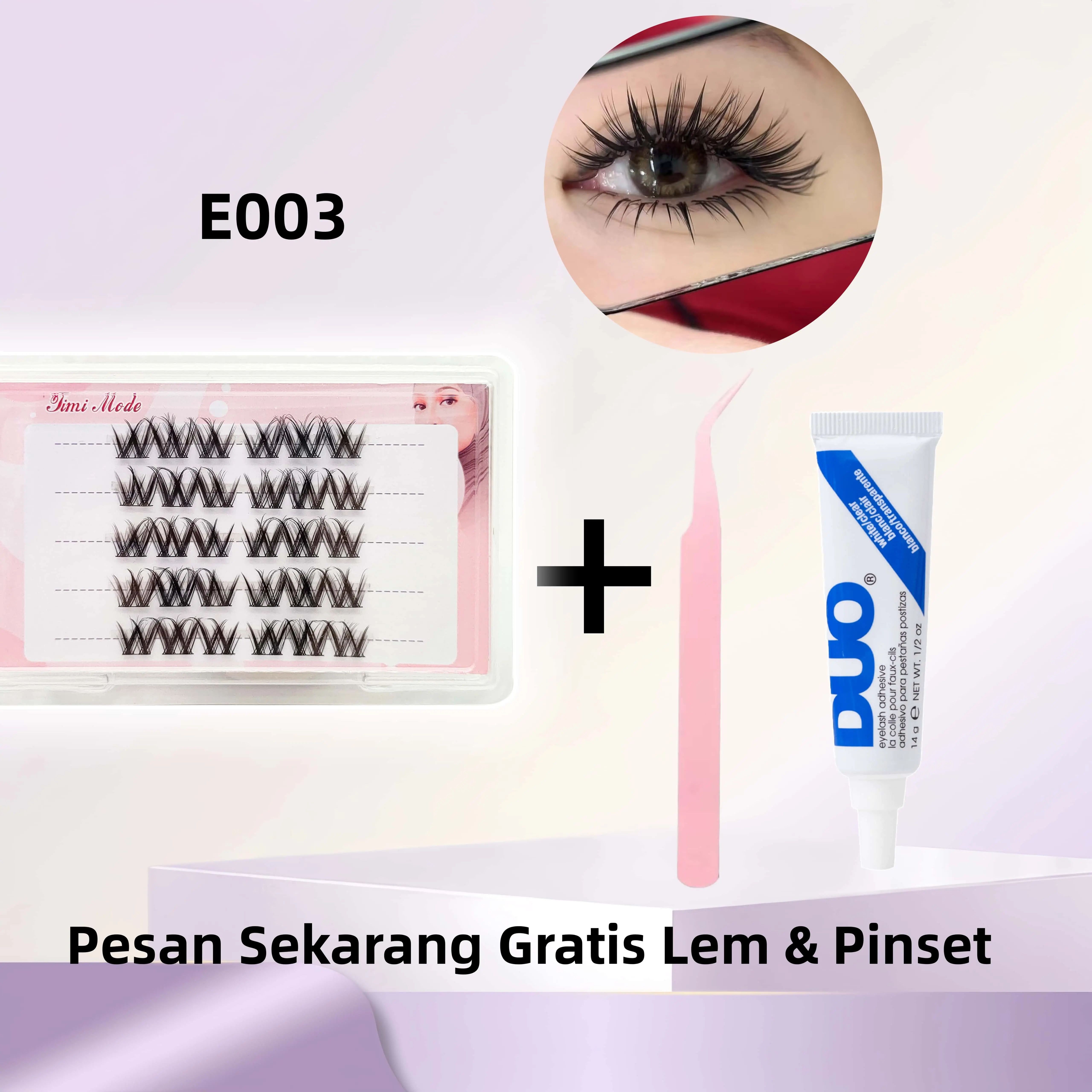 E003(Gratis lem dan pinset)