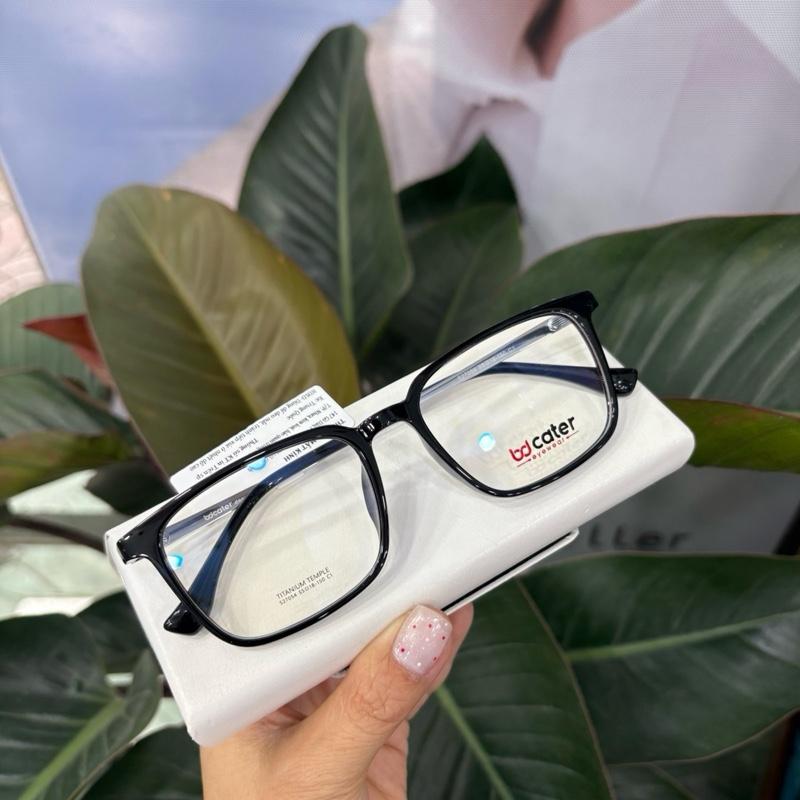  Mắt Kính nhựa dẻo phối càng titan cao cấp . Gọng kính nhựa dẻo càng kính kim loại dáng đẹp form to 