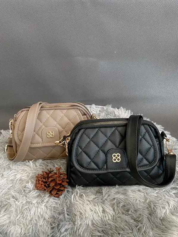Siska Bag slingbag Tas Slempang kulit tas tangan 3 Ruangan tas slempang perempuan 7