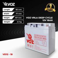 Gambar Baterai UPS Voz 12v 18AH Deep Cycle Voz VD12-18 - Bubble dari TokoUPS Kota Administrasi Jakarta Pusat 4 Tokopedia