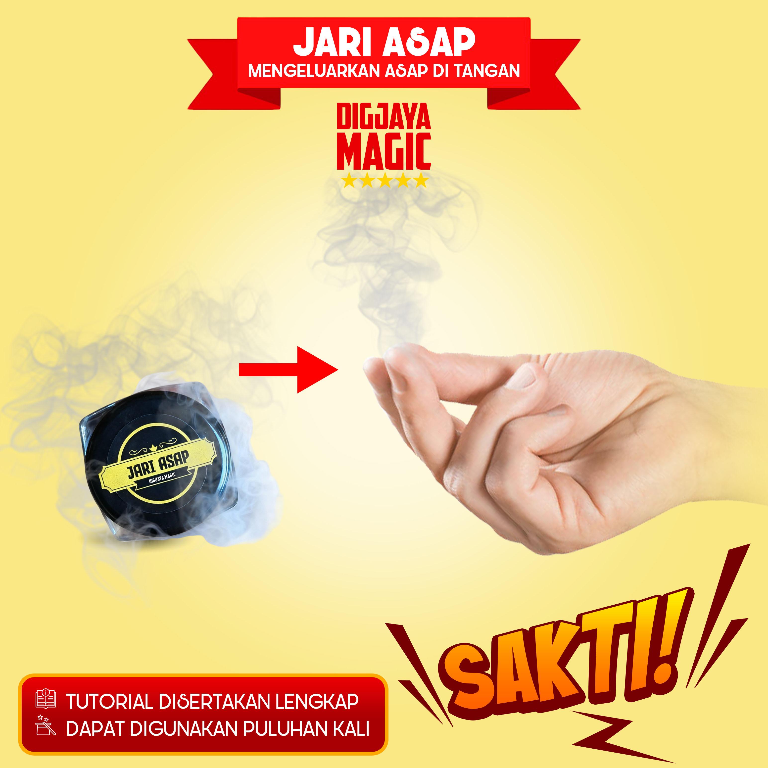 DIGJAYA MAGIC ALAT SULAP JARI ASAP - CAIRAN MUDAH GUNA UNTUK HIBURAN NATURAL TUTORIAL Lengkap