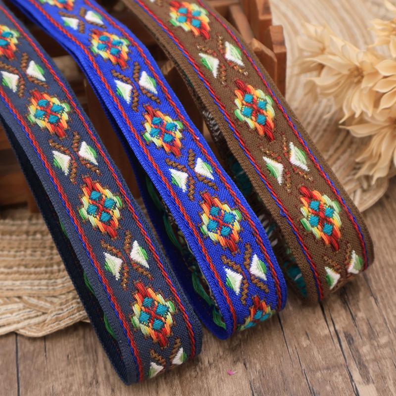 Jacquard Ribbon Embroidery Trim Ribbon for Scrapbooking Supplies 1