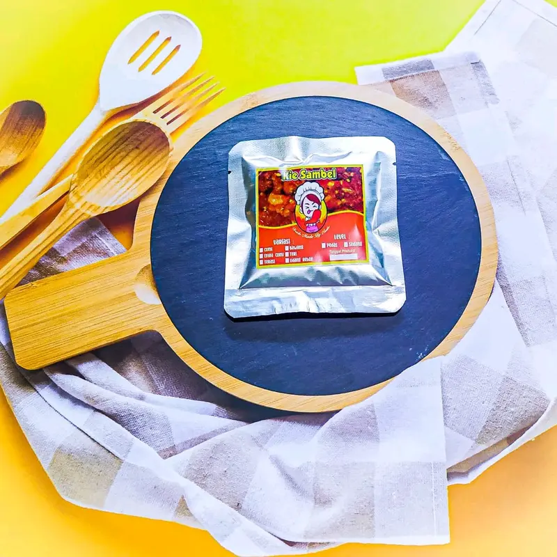 SAMBAL SACHET REBON MURAH SIAP SANTAP UKURAN 20 GRAM 2