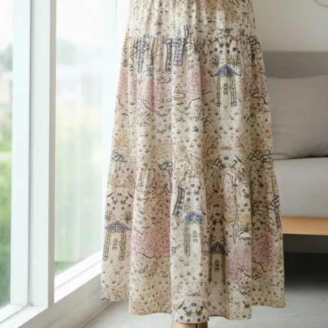 Rok Motif MANOHARA PINK Susun 3