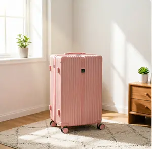 IBKoper W003 koper hardcase koper jumbo 28 Inch Hardcase Ukuran Kabin Tahan Banting Bahan ABS Roda 360° Kunci Kombinasi 3 Digit Murah