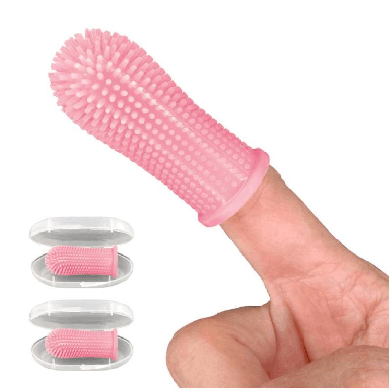 Product Introduction of Dog Super Soft Pet Finger Toothbrush Teeth Cleaning Bad Breath Care Nontoxic Silicone Tooth Brush Tool Dog Cat Cleaning Supplies 19
