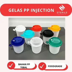 Thinwall Cup Injection Oval 380ml 12oz & Datar 500ml 16oz / 700ml 24oz Datar / 400ml 14oz Datar PP Cup Injection Reusable