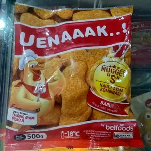 naget ayam uenaaak belfoods 500 gr Frozen