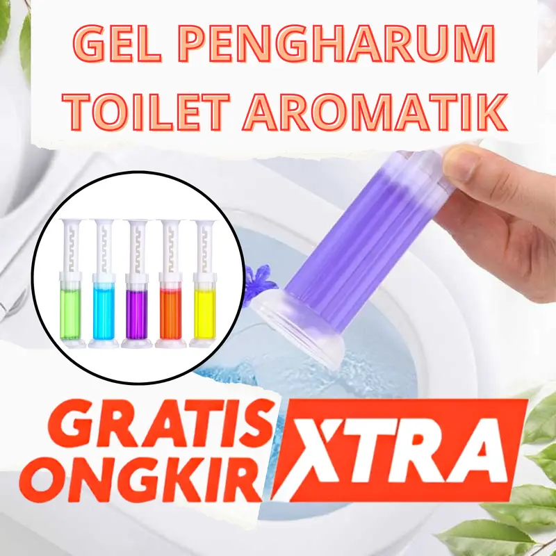 PROMO - Gel Pengharum Toilet Berbagai Aroma 0