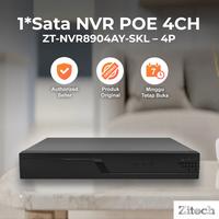 Gambar ZITECH Network Video Recorder ZT-NVR8904AY-SKL-4P NVR 4CH + POE 4K ONVIF Mini 1U Case 1SATA (Up to 14TB) dari Zitech Official Store Kota Administrasi Jakarta Barat 3 Tokopedia