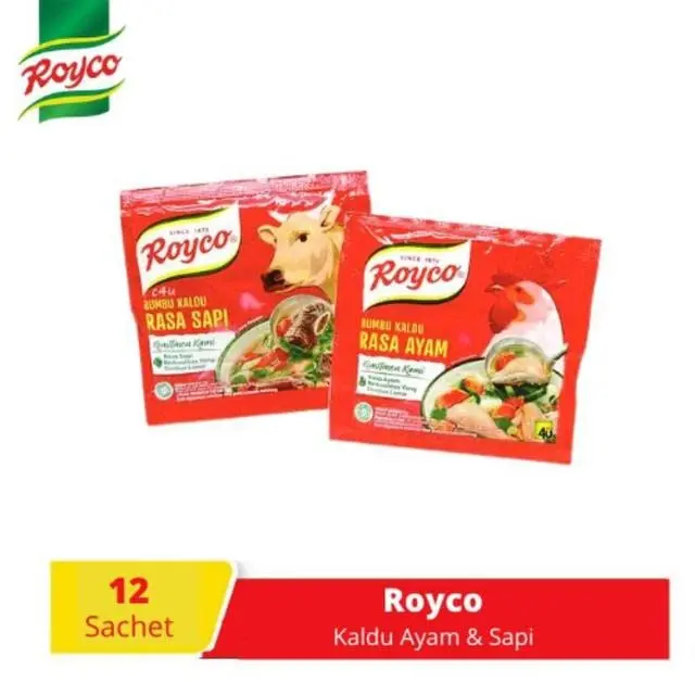royco ayam-sapi 1 renteng isi 12pcs hemat Penyedap Bubuk
