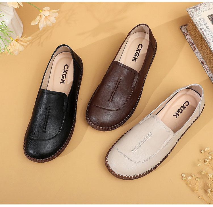 CXGK  Flatshoes - Sepatu Datar Wanita Hitam untuk Kerja (Office Lady) & Gaya Harian | Desain Korea Berkelas