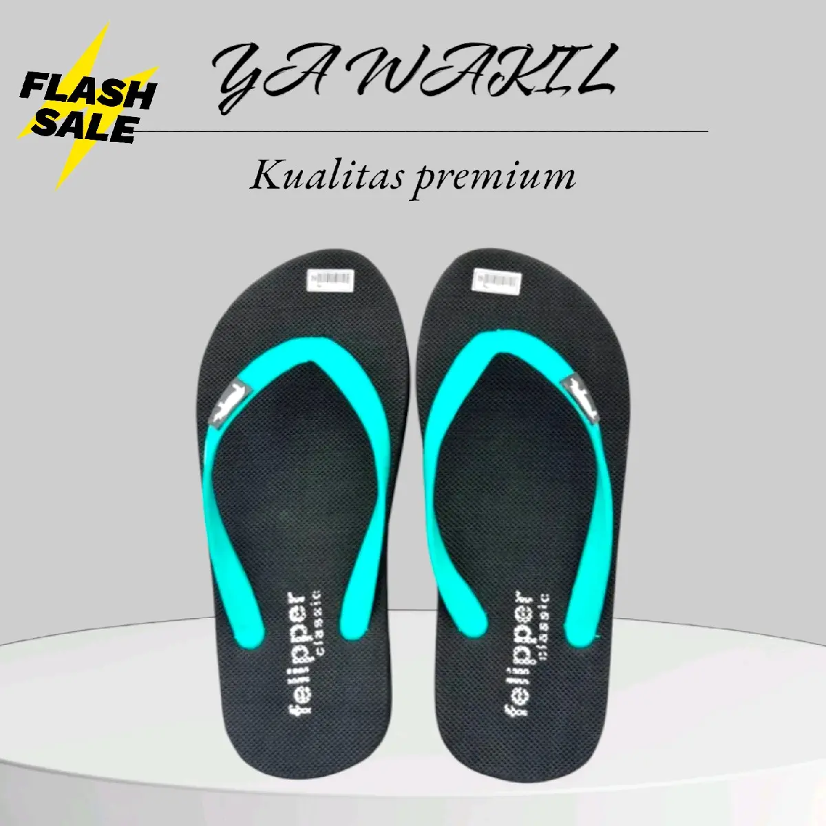 (02) sandal jepit pria distro murah keren kece kasual terbaru Sendal