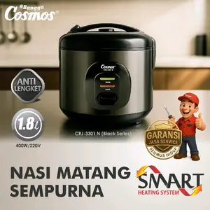 Cosmos CRJ-3301 NB- Rice Cooker 1.8 L