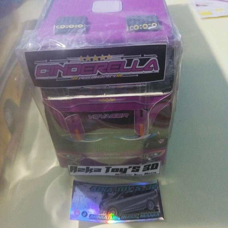MINIATUR BUSS ASYROF CINDERELLA 3