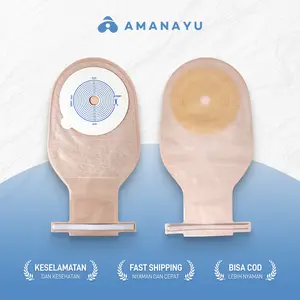 10Pcs Colostomy Bag Kantong Kolostomi Dewasa Anak Colostomy Bag Tas Ostomi Satu Bagian