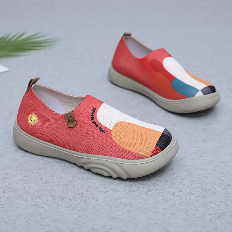 Shoes Wholesale Breathable Mesh Shoes for Women Outdoor Non-slip Lightweight Shoes for Home and Work