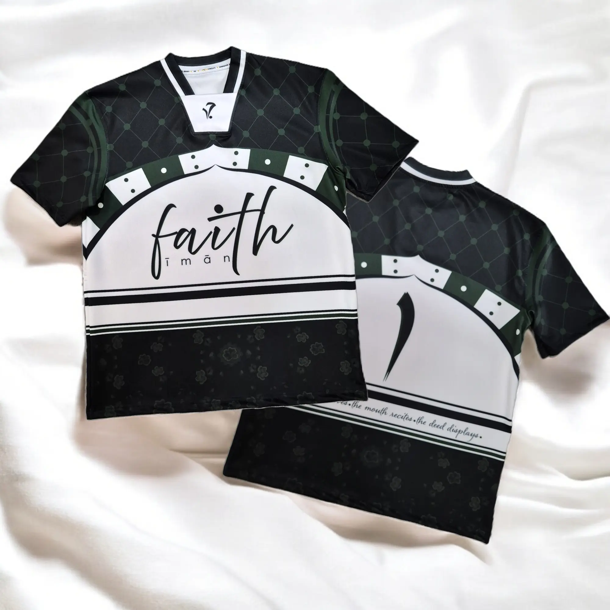 Oversized Jersey Collection - "Rawdah" Inspired Design