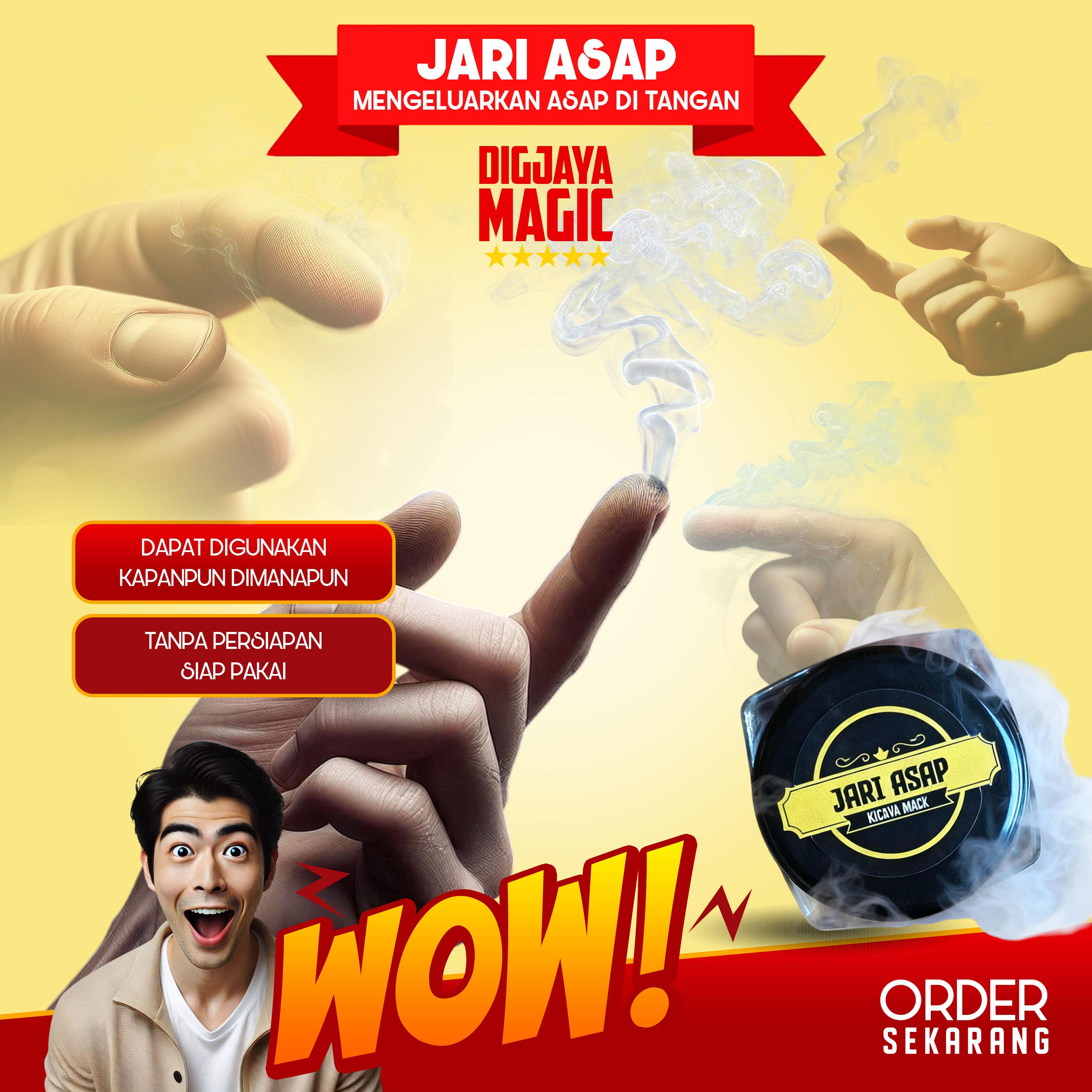 DIGJAYA MAGIC ALAT SULAP JARI ASAP - CAIRAN MUDAH GUNA UNTUK HIBURAN NATURAL TUTORIAL Lengkap