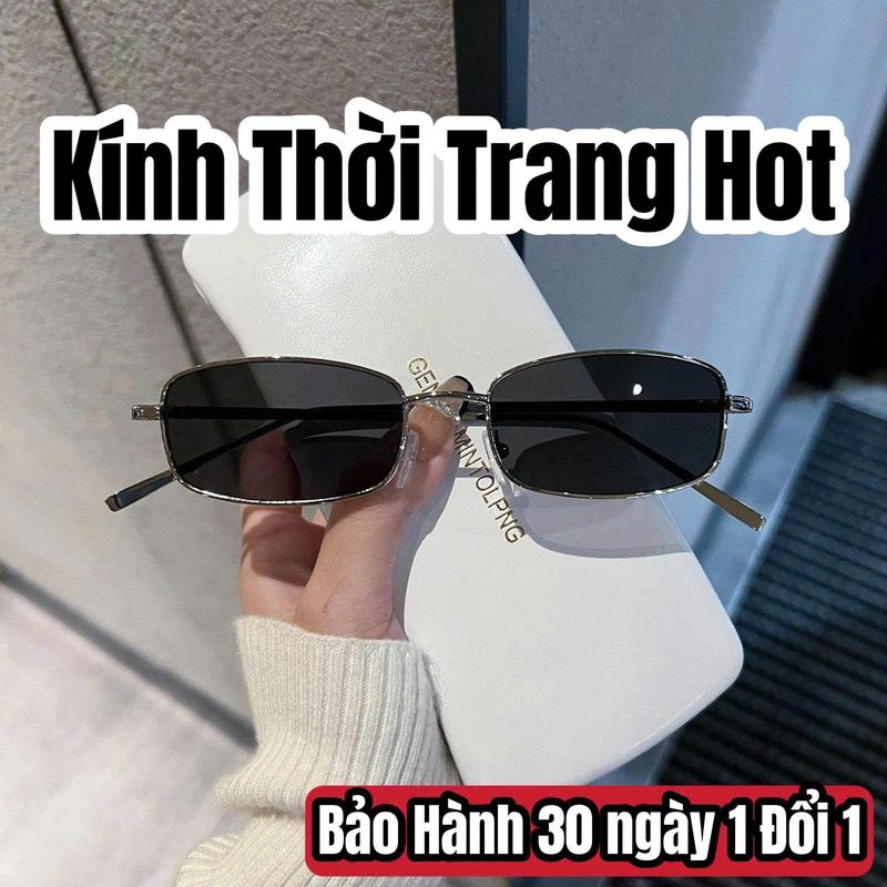 Kính Râm Cổ Điển Gọng Nhỏ Kim Loại, Thời Trang, Phong Cách Âu Mỹ, Cao Cấp, Dành Cho Nam Nữ, Thích Hợp Cho Năm 2025
