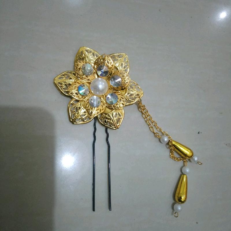 cucuk sanggul/Tusuk Konde Modern Elegan untuk Tari Pentas Karnaval dan Acara Resmi - Clips Aksesoris Jedai 3