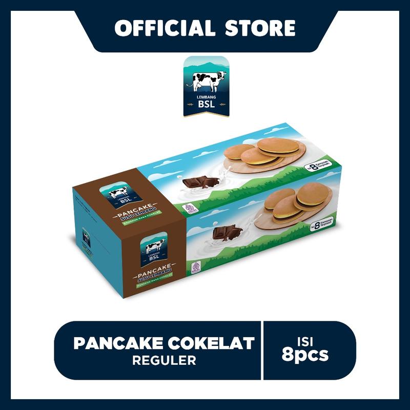 Pancake Susu Lembang Cokelat - Isi 8pcs 1