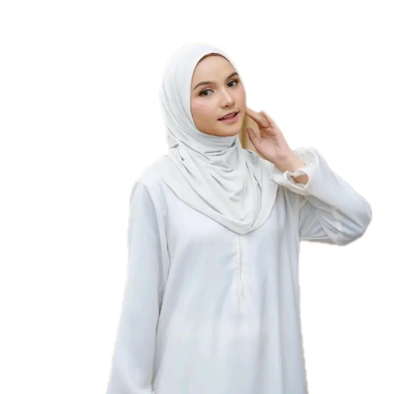 Hijab Jersey Shalwa Instan Soft Pad - Toko Alifsuplier - Muslim Kerudung Bergo Wanita Syari Panjang Nyaman Khimar 4