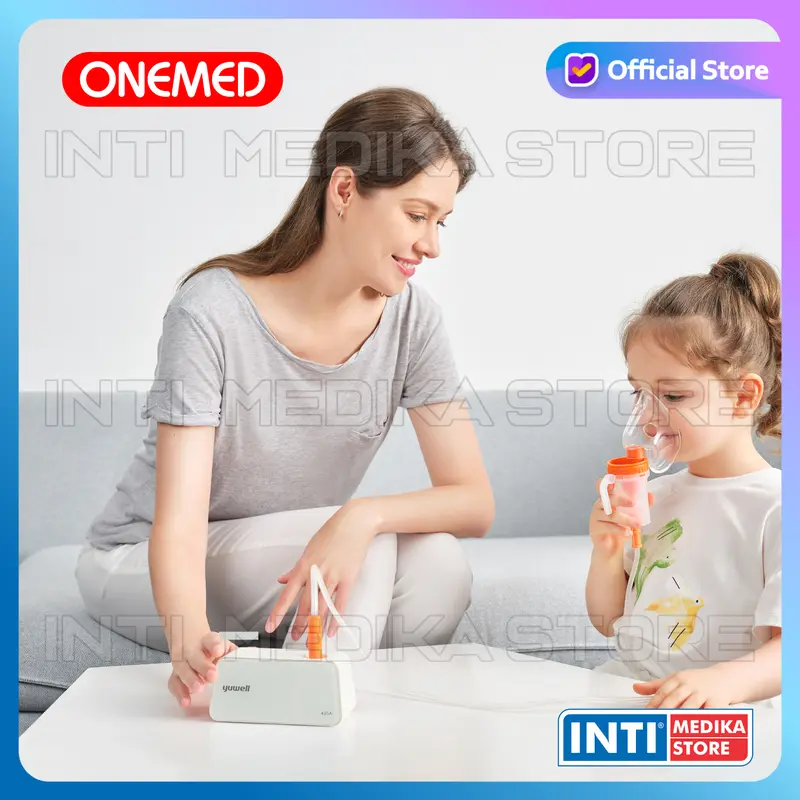 ONEMED - Nebulizer Portable 405A | Alat Terapi Uap Pernafasan One Med 3