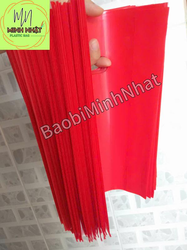   Màu đỏ  1kg túi nilong đựng hàng hột xoài PE bóng dẻo đựng quần áo phụ kiện mỹ phẩm,... 