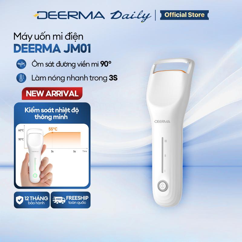  Máy uốn mi sạc điện thông minh DEERMA JM01 tạo hàng mi cong tự nhiên - Bảo hành 12 tháng 