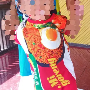 Carnival Setelan Anak-Anak Laki-Laki dan Perempuan Unisex Usia 1-8 Tahun Motif Viral Indomi Chitato Ultramilk Sotomie cimory oreo