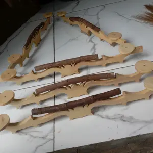 Tangkringan perkutut Tangkringan puter Tangkringan deruk ukiran panjang 41cm