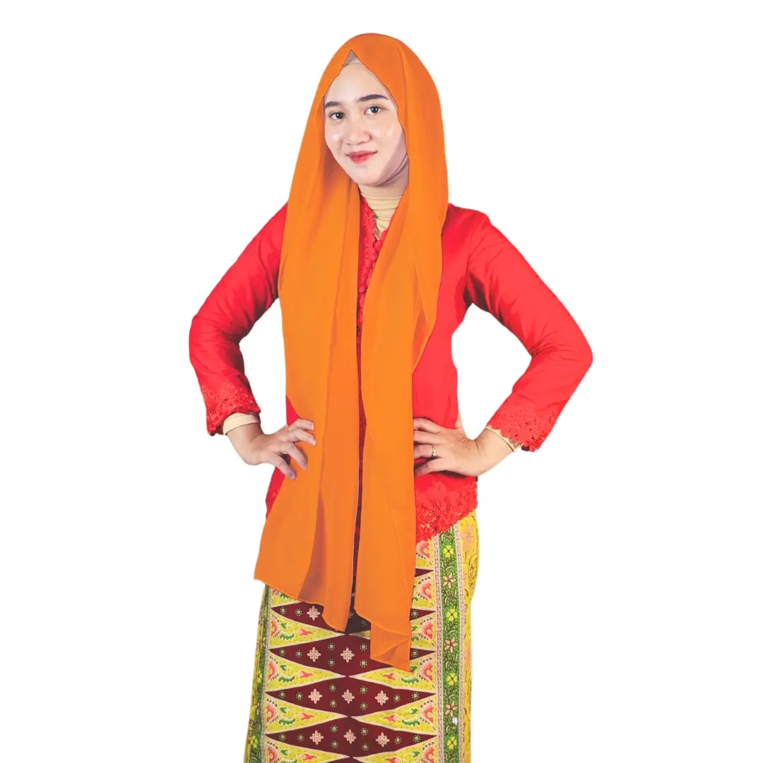 Selendang Betawi / Selendang Kebaya Encim / Selendang Ecnim / Selendang None Betawi !!